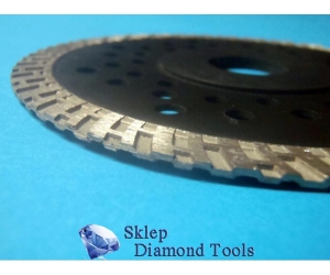 TARCZA DIAMENTOWA TURBO DO GRANITU 125MM WZMACNIANA 
